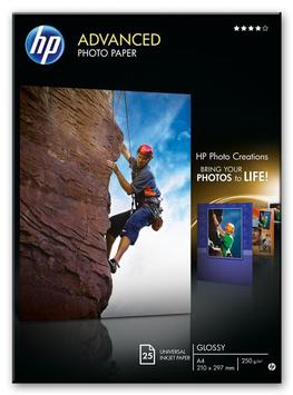 Папір HP Advanced Glossy Photo Paper, A4, 25 sheets, 250 g/m2 (Q5456A) - Фото №1