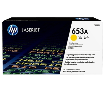Картридж тонер HP 653A LaserJet для M680 ресурс 16500 стр. Yellow (CF322A) - Фото №1