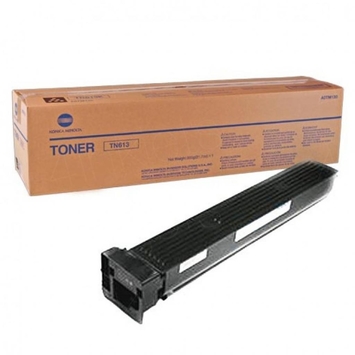 Тонер-картридж Konica Minolta Bizhub C552/C652 TN-613K, ресурс 45 000 @ 5% Black (A0TM150) Original - Фото №1