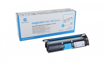 Тонер-картридж Konica Minolta MC 2430/2450/2480/2490/2500/2530/2550 ресурс 1 500@5% Cyan (A00W331) Original - Фото №1