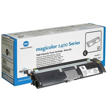 Тонер-картридж Konica Minolta MC 2430/2450/2480/2490/2500/2530/2550 ресурс 4 500@5% Black (A00W432) Original - Фото №1