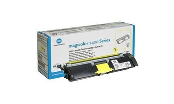 Тонер-картридж Konica Minolta MC 2430/2450/2480/2490/2500/2530/2550 ресурс 4 500@5% Yellow (A00W132) Original - Фото №1