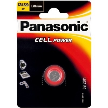 Батарейка Panasonic CR1220 Lithium (CR-1220EL/1B) - Фото №1