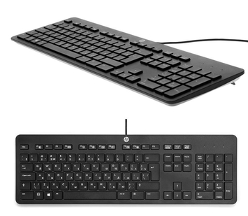 Клавиатура HP USB Business Slim Keyboard (N3R87AA) - Фото №1