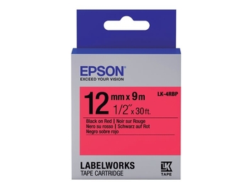 Картридж Epson для  LW-300/400/400VP/700 Pastel Black/Red 12mm x 9m (C53S654007) - Фото №1