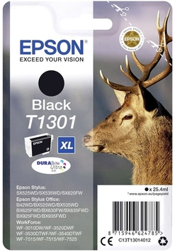 Картридж Epson T1301 XL St SX525WD/Office B42WD Black (C13T13014012) - Фото №1