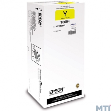 Тонер-картридж для WF-R8590 ресурс 75000 стр. @ 5% (А4) Yellow XXL (C13T869440) - Фото №1
