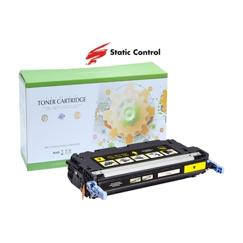 Картридж тонер HP CLJ Q6472A Static Control ресурс 4000 стр. Yellow (RCQ6472A) - Фото №1