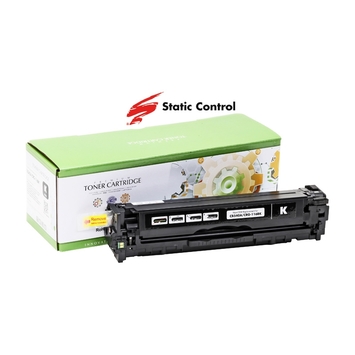 Тонер-картридж HP CLJ CB540A (125A) Static Control ресурс 2200 стр. Black (002-01-SB540A) - Фото №1