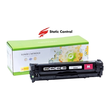 Тонер-картридж HP CLJP CE323A (128A) Static Control ресурс 1300 стр. Magenta (002-01-SE323A) - Фото №1