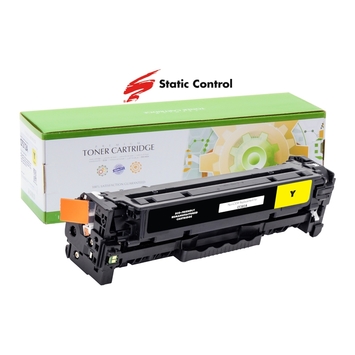 Тонер-картридж HP CLJP CF382A (312A) Static Control ресурс 2700 стор. Yellow (002-01-SF382A) - Фото №1