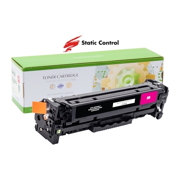 Картридж тонер HP CLJP CF383A (312A) Static Control ресурс 2700 стр. Magenta (002-01-SF383A) - Фото №1