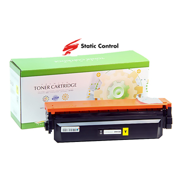 Тонер-картридж HP CLJP CF412X (410X) Static Control ресурс 5000 стор. Yellow (002-01-SF412X) - Фото №1