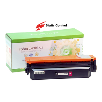 Картридж тонер HP CLJP CF413X (410X) Static Control ресурс 5000 стр. Magenta (002-01-SF413X) - Фото №1