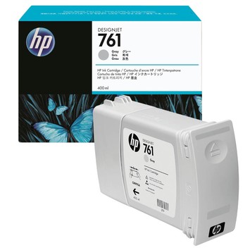 Картридж HP 761 400 ml Gray DesignJet Ink Cartridge (CM995A) - Фото №1