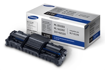 Тонер-картридж Samsung ML-1610/1615/2010/2015/2510/2570, SCX-4321/4521 ресурс 2000 стр. SU864A (MLT-D119S) - Фото №1