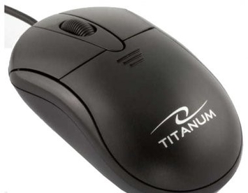 Миша провідна Titanum Mouse TM107K Black - Фото №1