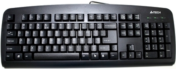 Клавіатура провідна A4Tech KB-720 PS/2 Black (KB-720 PS/2 B) - Фото №1