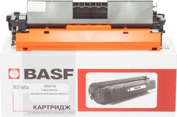 Тонер-картридж BASF для HP LJ Pro M102/M130 CF217A Black (BASF-KT-CF217A-WOC) без Чипа - Фото №1