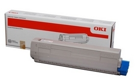 Тонер-картридж OKI TONER-K-C833/843 Black (46443116) Original - Фото №1