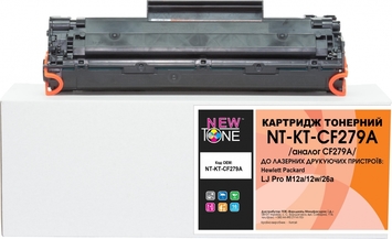 Тонер-картридж NewTone для HP LJ Pro M12a/12w/26a CF279A Black (NT-KT-CF279A) - Фото №1