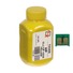 Тонер+чіп АНК для HP CLJ CP1025 ( тонер АНК, чіп АНК) бутль 35г Yellow (1500128) - Фото №1