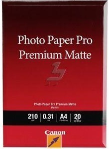 Папір Canon A4 Photo Paper Premium Matte, 20л - Фото №1