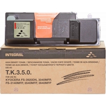 Тонер-картридж Integral для Kyocera Mita FS 3920DN аналог TK-350 Black (12100038C) + Чип - Фото №1