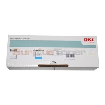 Тонер-картридж OKI TONER-C-ES6410-6К Cyan (44315319) Original - Фото №1