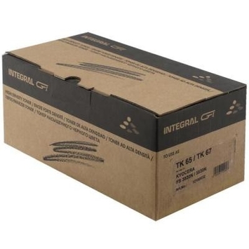 Тонер-картридж Integral для Kyocera Mita FS-3820/3830 аналог TK-65 Black (12100032) - Фото №1