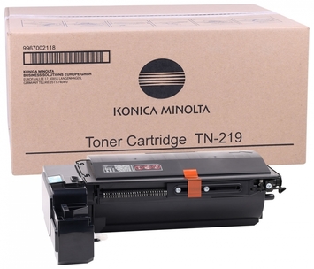Тонер-картридж Konica Minolta Bizhub 25e TN-219 Black, ресурс 20000@5% Заполн. (9967002118) original - Фото №1
