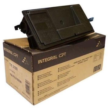 Тонер-картридж Integral для Kyocera-Mita FS 2100D/2100DN аналог TK-3100 Black (12100115) - Фото №1