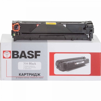 Картридж тонер BASF для Canon LBP-5050/5970 1980B002 Black (BASF-KT-716B-1980B002) - Фото №1