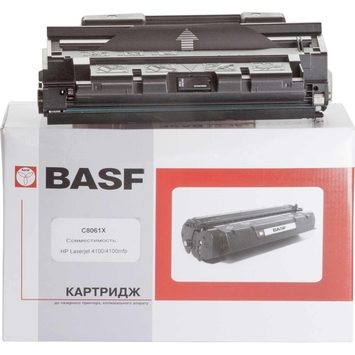 Картридж тонер BASF для HP LJ 4100 C8061X Black (BASF-KT-C8061X) - Фото №1