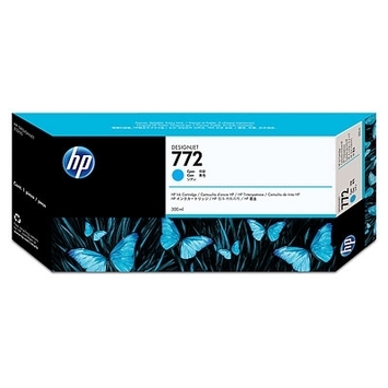 Картридж HP 772 DesignJet Ink Cyan 300-ml (CN636A) - Фото №1