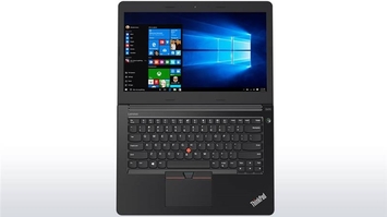 Ноутбук Lenovo ThinkPad E470 14FHD AG/Intel i5-7200U/16/256F/NVD940-2/DOS/Black(20H1006YRT) - Фото №1