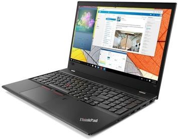 Ноутбук Lenovo ThinkPad T580 15.6 FHD IPS AG/Intel i7-8550U/16/256F/int/W10P/Black(20L9003NRT) - Фото №1