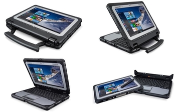 Ноутбук Panasonic TOUGHBOOK CF-20 10.1/Intel m5-6Y57/8/256/HD515/BT/WiFi/W10P(CF-20A0205T9) - Фото №1