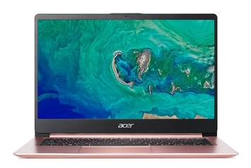 Ноутбук Acer Swift 1 SF114-32-C1RD 14.0"FHD IPS AG/ Intel Cel-N4000/4/128F/HD600/Lin/Pink(NX.GZLEU.004) - Фото №1