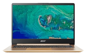 Ноутбук Acer Swift 1 SF114-32-P7VR 14.0&quot; FHD IPS AG/ Intel Pen-N5000/8/128F/HD605/Lin/W10/Gold(NX.GXREU.016) - Фото №1