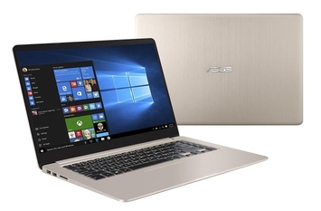 Ноутбук ASUS S510UN-BQ389T 15.6FHD AG/Intel i5-8250U/8/1000+16/NVD150-2/W10/Gold(90NB0GS1-M07030) - Фото №1