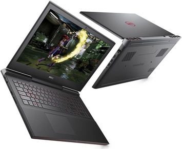 Ноутбук Dell Inspiron 7577 15.6UHD IPS/Intel i7-7700HQ/16/1000+512/NVD1060-6/W10U/Black(I757161S3DW-418) - Фото №1