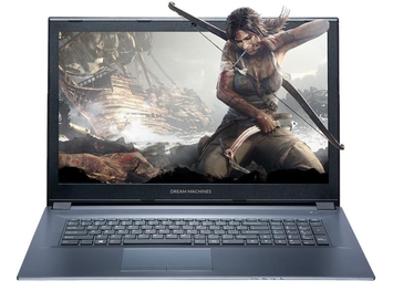 Ноутбук Dream Machines G1050Ti-17 17.3FHD IPS AG/Intel i7-8750H/16/1000+500F/NVD1050Ti-4/DOS(G1050TI-17UA33) - Фото №1