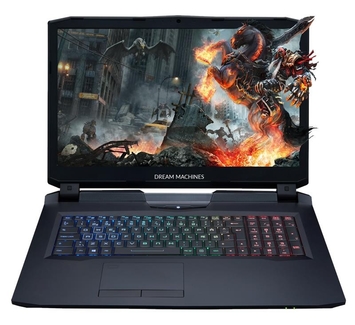 Ноутбук Dream Machines X1060-17 17.3FHD IPS AG 144Hz/Intel i7-8700K/16/1000+500F/NVD1060-6/DOS(X1060-17UA34) - Фото №1