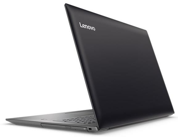 Ноутбук Lenovo IdeaPad 320 17.3HD+/Intel i3-6006U/4/1000/int/DOS/Onyx Black(80XJ002ARA) - Фото №1