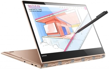 Ноутбук Lenovo Yoga 920 13.9FHD IPS Touch/Intel i5-8250U/8/256F/int/W10/Copper(80Y700FQRA) - Фото №1