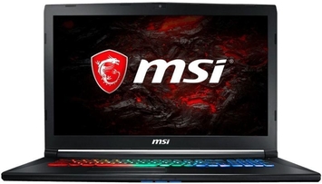 Ноутбук MSI GP72M-7RDX 17.3FHD AG/Intel i5-7300HQ/16/1000+128/NVD1050-4/DOS(GP72M7RDX-1074XUA) - Фото №1