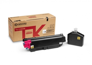 Тонер-картридж TK-5280M для M6235cidn/M6635cidn/P6235cdn ресурс 11 000 стор. Magenta (1T02TWBNL0) Original - Фото №1