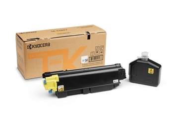 Тонер-картридж TK-5280Y для M6235cidn/M6635cidn/P6235cdn ресурс 11 000 стр. Yellow (1T02TWANL0) Original - Фото №1