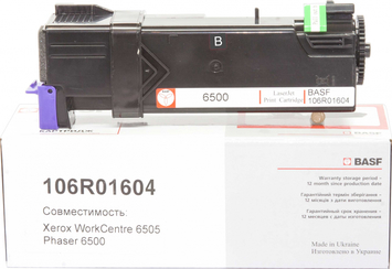 Тонер-картридж BASF для Xerox Phaser 6500/WC6505 106R01604 Black (BASF-KT-106R01604) - Фото №1